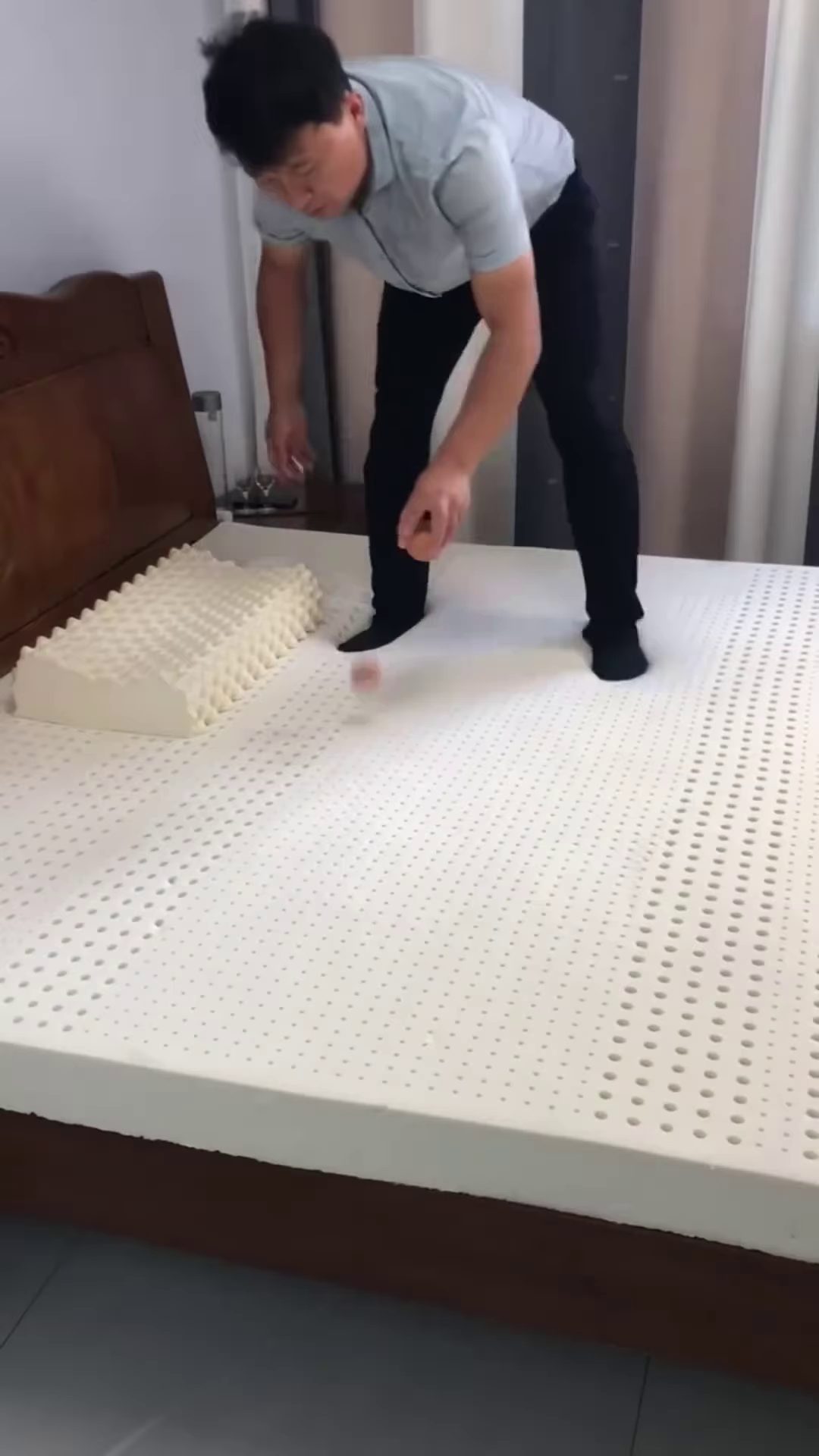🌙 Ultimate Comfort Redefined: Smart Latex Mattress Topper 🛌 - Image 6