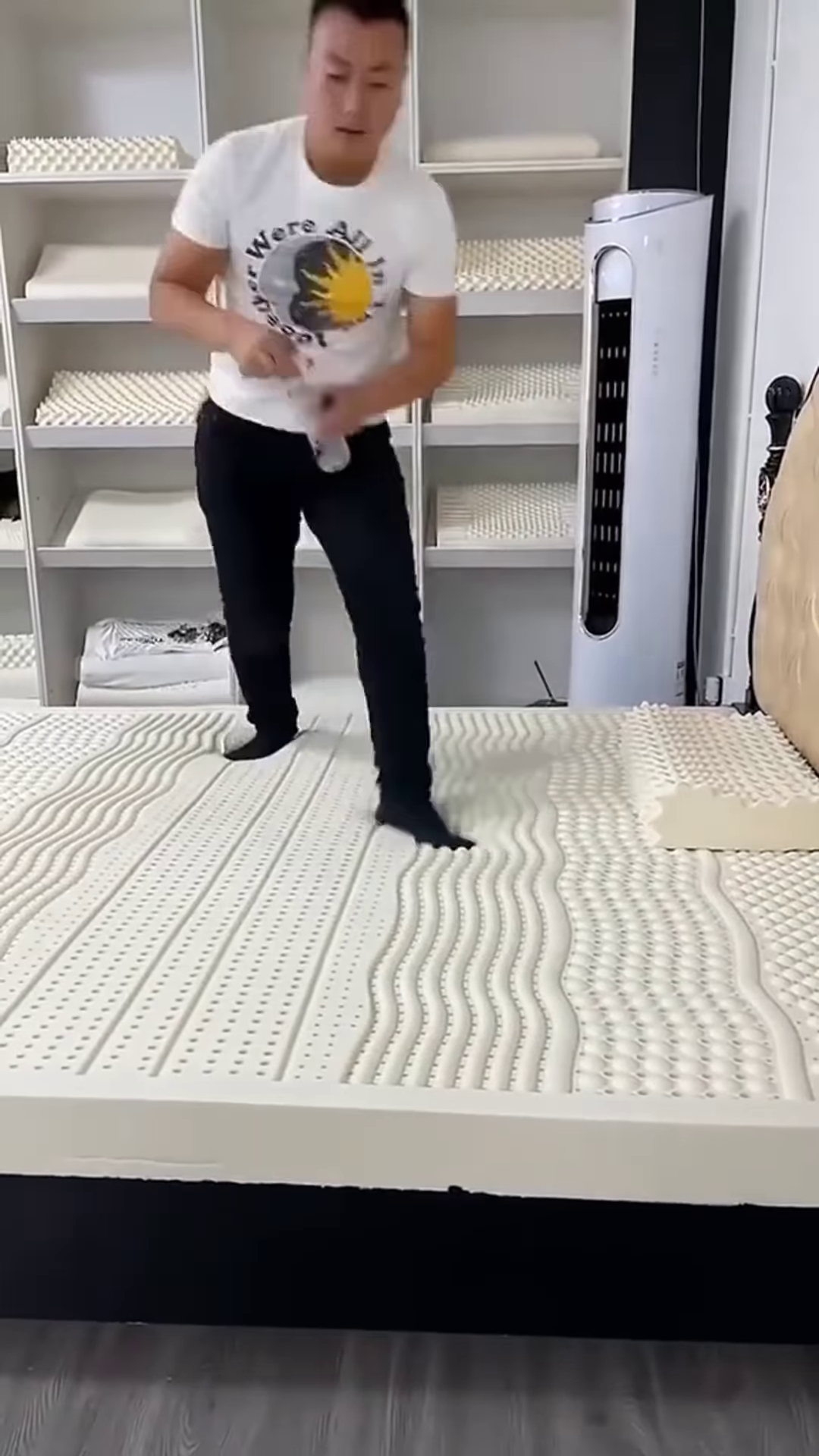 🌙 Ultimate Comfort Redefined: Smart Latex Mattress Topper 🛌 - Image 3