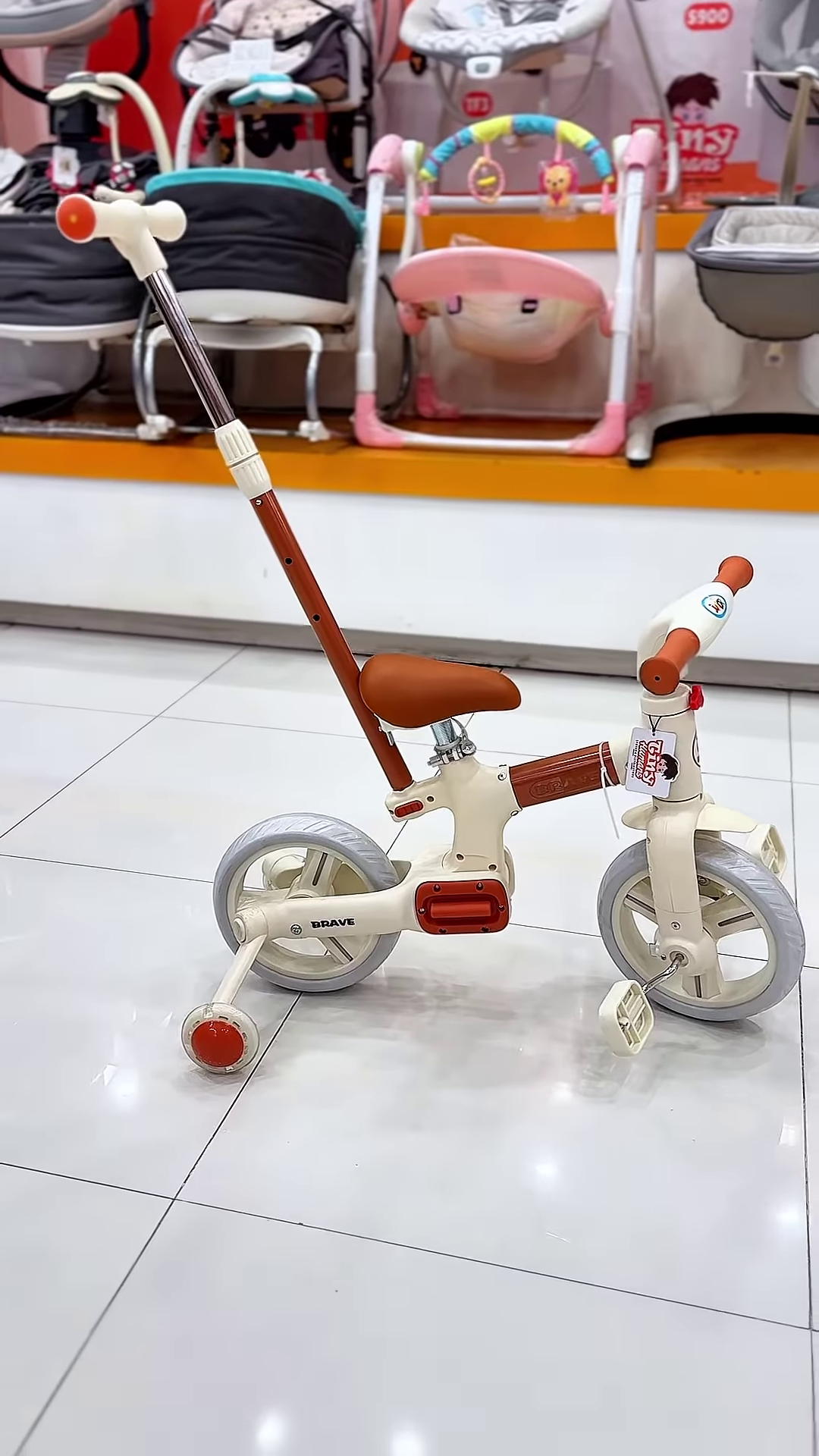 Versatile 4-in-1 Kids' Transformable Balance Bike and Tricycle - Image 5