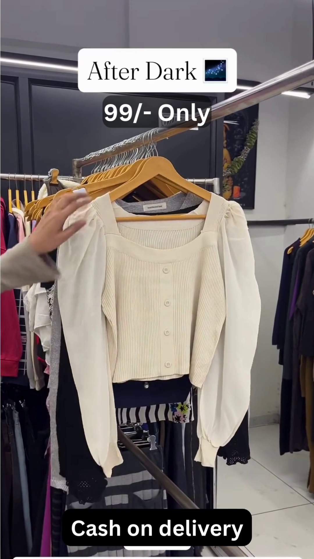Soft Yellow V-Neck Cardigan with Floral Applique Accents - Image 2