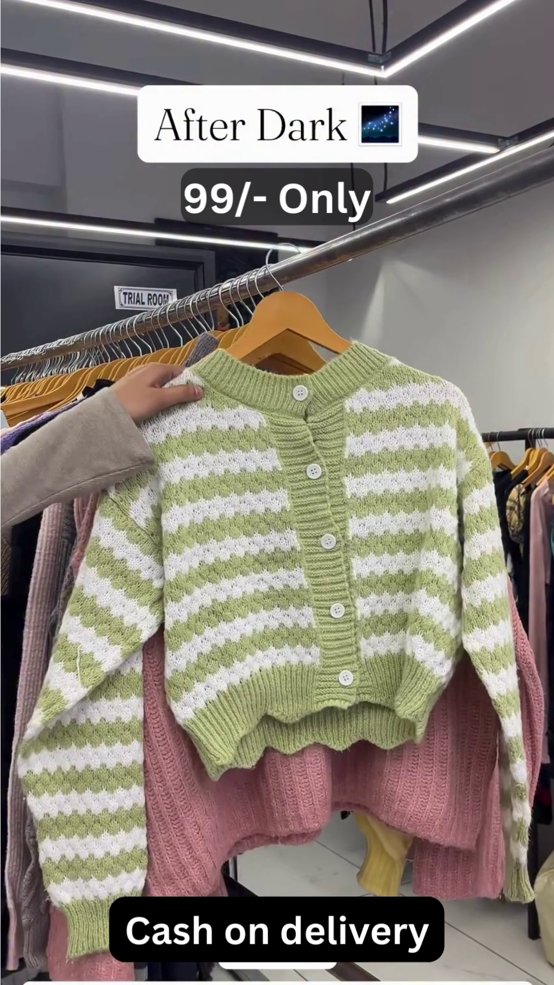 Soft Yellow V-Neck Cardigan with Floral Applique Accents - Image 11