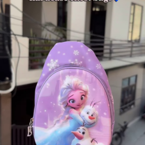 Blue Dinosaur-Themed Kids' Hardcase Chest Bag