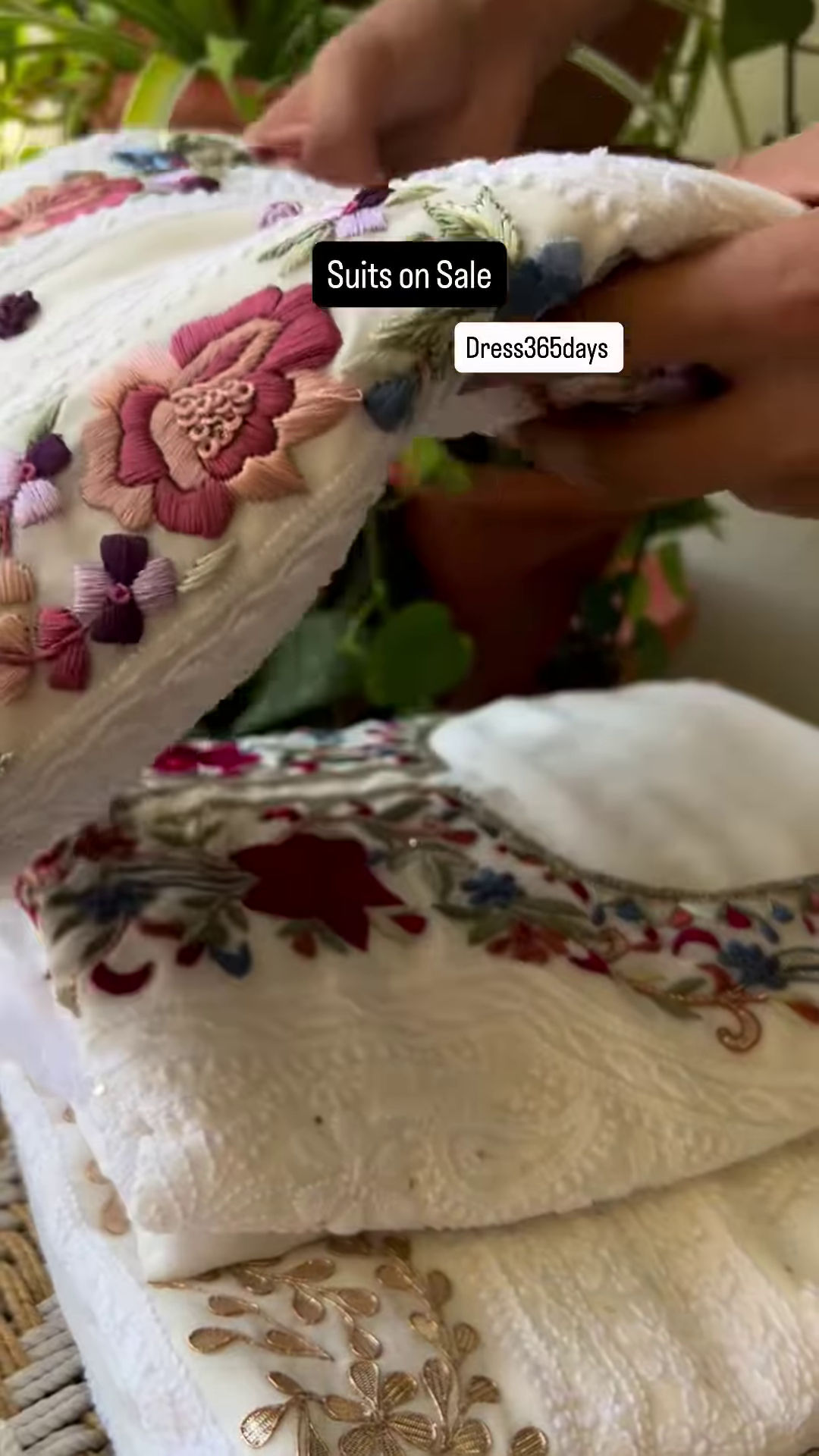 Close-Up of Exquisite Hand-Embroidered Floral Zari Work - Image 4
