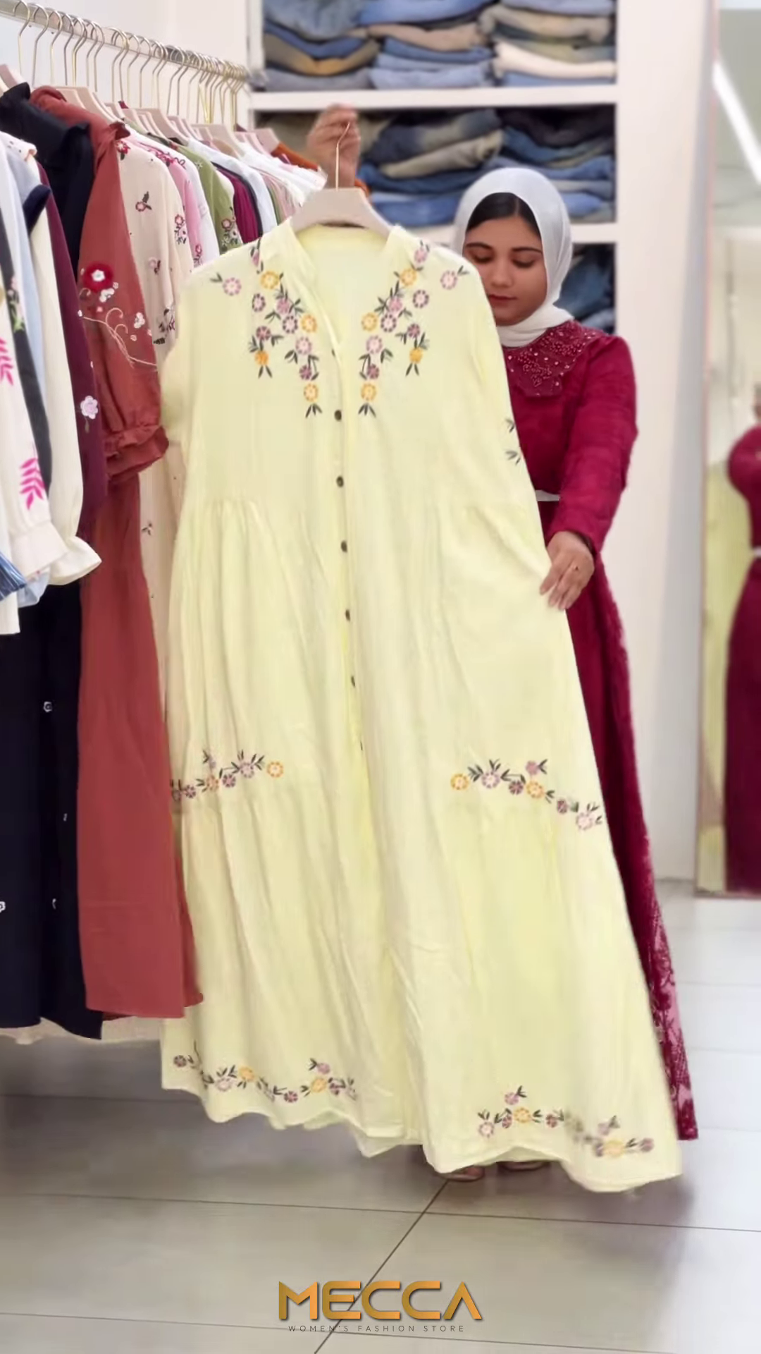 Black Tiered Ethnic Dress with Red Rose Embroidery and Tassels - Image 6