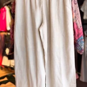 Abstract Art Co-Ord Set with Wide-Leg Trousers