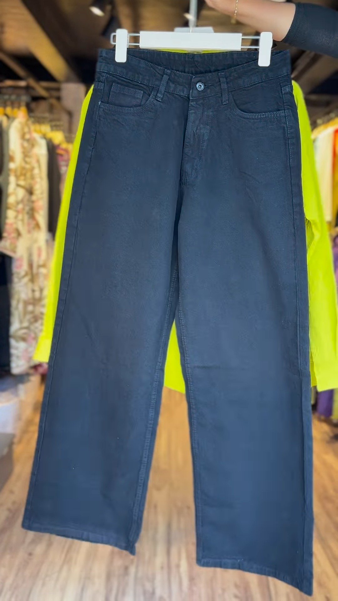 Essentials Zara Inspired Vibrant Co-Ord Set – Available in Lime Green & Classic Black - Image 3