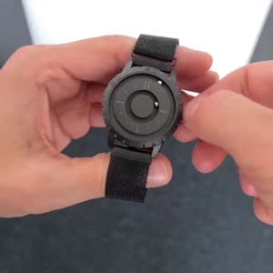 Tactile Magnetic Ball-Bearing Minimalist Timepiece