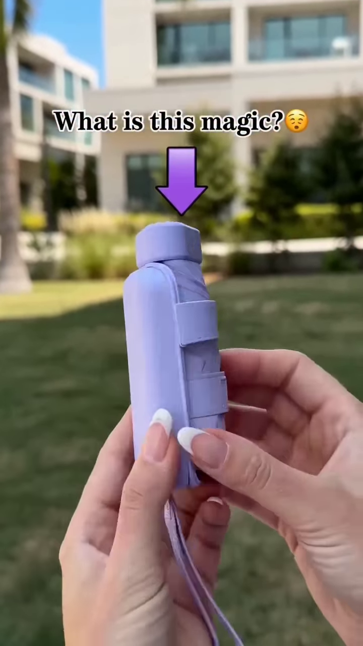 Ultra-Compact UV-Blocking Travel Umbrella - Image 4