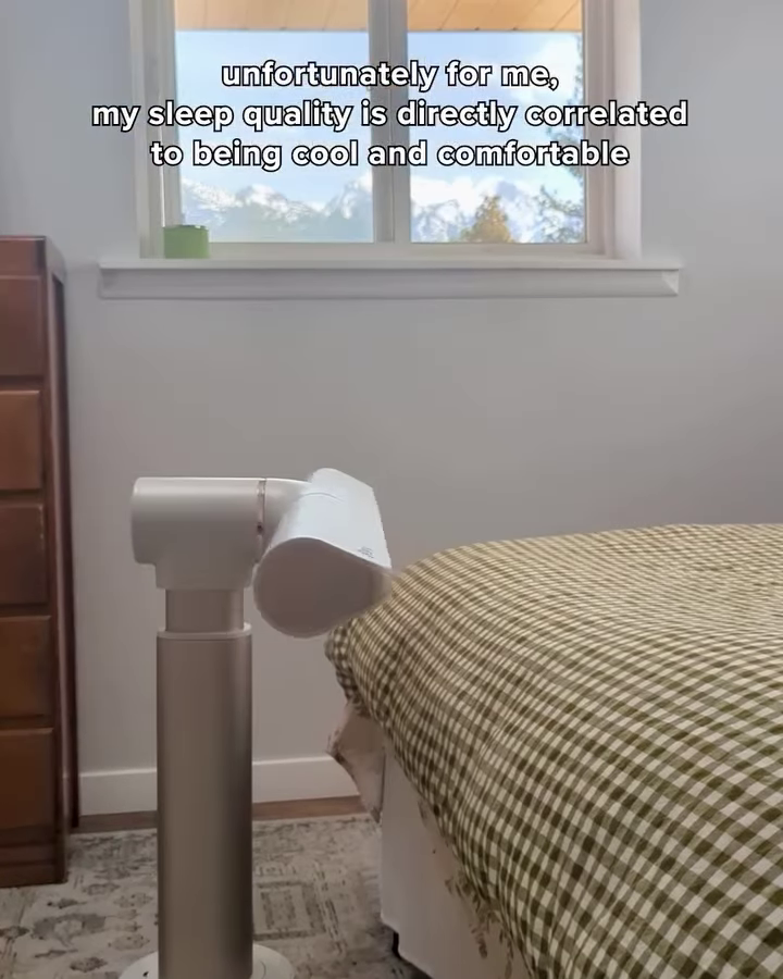 Personalized Bedside Cooling Fan with Adjustable Airflow - Image 4