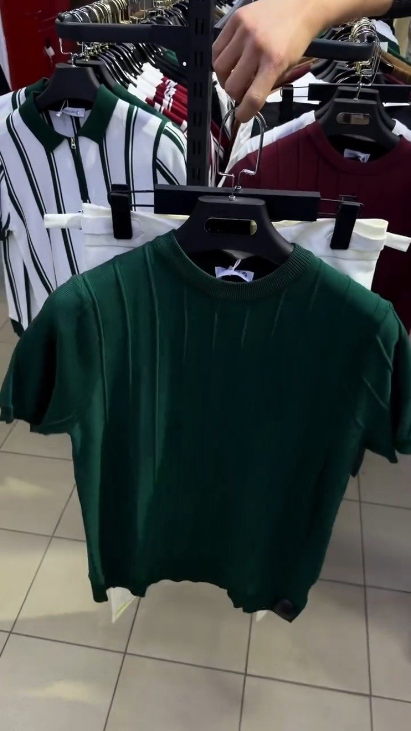 Emerald Green Ribbed Knit Co-ord Set with Matching Suede Loafers – Available in Emerald Green & Burgundy - Image 3